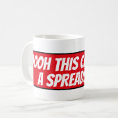 Mug Oooh ! Cela nécessite une feuille de calcul (Devant gauche)