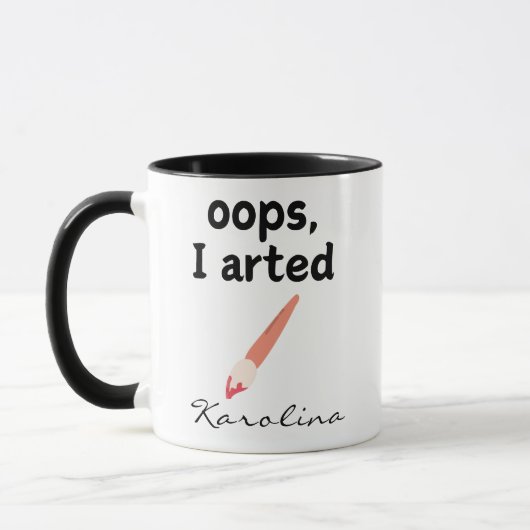 Mug Oops, J'Ai Armé (Gauche)