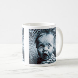 Mug Op Art Baby Classic Mug, 11 oz