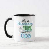 Mug Opa beau et jeune (Gauche)