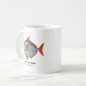 Mug Opah tacheté - Animaux marins de Californie (Devant gauche)