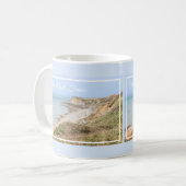 Mug Opal Coast Turquoise Sea and Cliffs (Devant gauche)