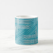 Mug Opal Turquoise blanc (Centre)