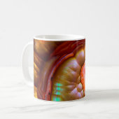 Mug Opale de feu iridescente rouge (Devant gauche)