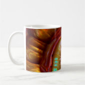Mug Opale de feu iridescente rouge (Gauche)