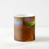 Mug Opale de feu orange iridescente (Centre)