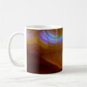 Mug Opale de feu orange iridescente (Gauche)
