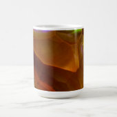 Mug Opale de feu orange iridescente (Centre)