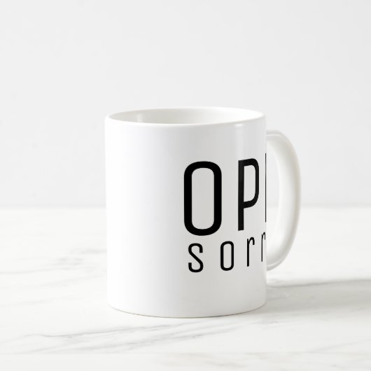 Mug OPE, désolé ! (Devant droit)