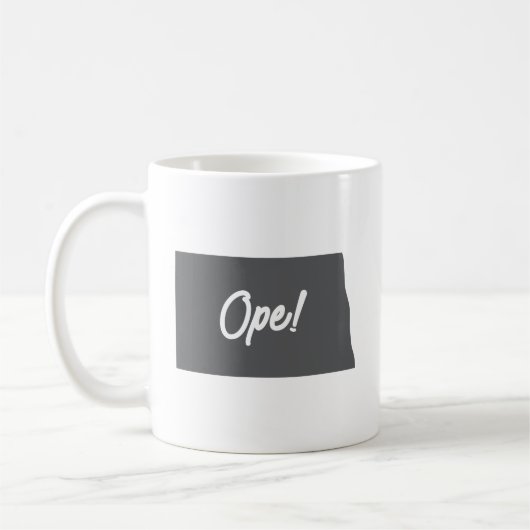 Mug Ope du Dakota du Nord (Gauche)