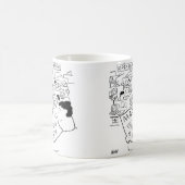 Mug Open Plan Office - L'homme a besoin d'une carte (Centre)