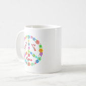 Mug Opéra d'amour de paix (Devant gauche)