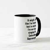 Mug Opéra de Soprano de Coloratura (Devant droit)