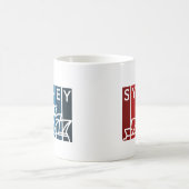 Mug Opéra de Sydney Art Abstrait pour les amateurs de (Centre)