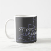Mug Opéra de Sydney Latitude Longitude (Gauche)