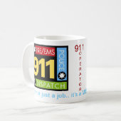 Mug Opérateur 911 (Devant gauche)