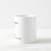 Mug Opérateur de caméra d'état de relation (Centre)