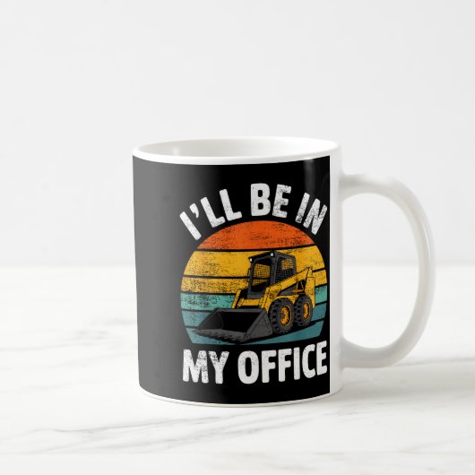 Mug Opérateur de chargeuse compacte Construction Équip (Droite)