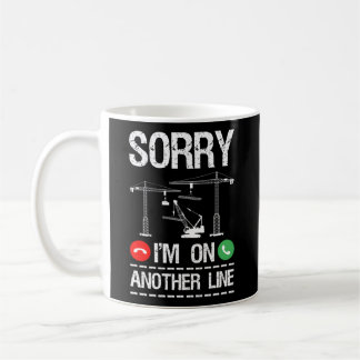 Mug Opérateur de construction Grue Opérateur Équipemen
