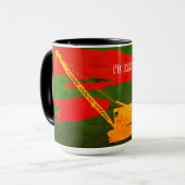 MUG OPÉRATEUR DE CRANE GOLF GOLFING IMAGINAIRE ART OPÉ (Devant gauche)