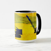MUG OPÉRATEUR DE CRANE GOLF GOLFING IMAGINAIRE ART OPÉ (Devant droit)