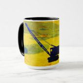MUG OPÉRATEUR DE CRANE GOLF GOLFING IMAGINAIRE ART OPÉ (Devant gauche)
