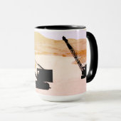 MUG OPÉRATEUR DE CRANE GOLF GOLFING IMAGINAIRE ART OPÉ (Devant droit)