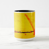 MUG OPÉRATEUR DE CRANE PÊCHE GLACE NORTHWEST CRANE ART (Centre)