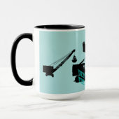 Mug Opérateur de grue de l'ingénieur d'exploitation Un (Gauche)