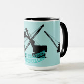 Mug Opérateur de grue de l'ingénieur d'exploitation Un (Devant droit)