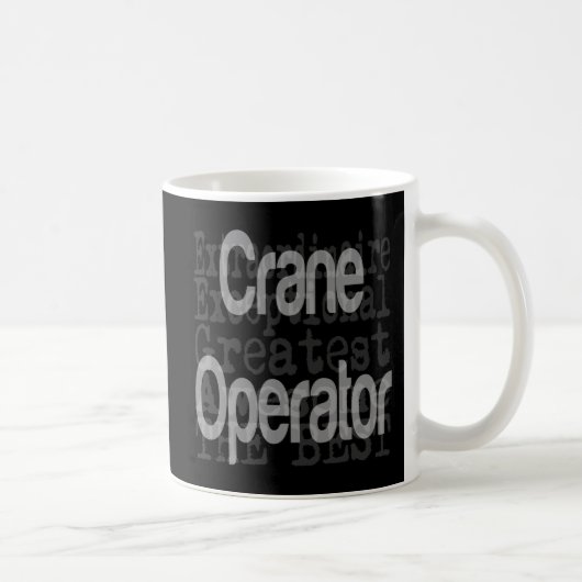 Mug Opérateur de grue Extraordinaire (Droite)