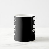 Mug Opérateur de machine vierge de la meilleure boîte (Centre)