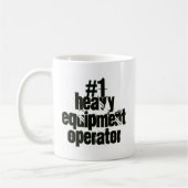 Mug Opérateur de matériel lourd (Gauche)