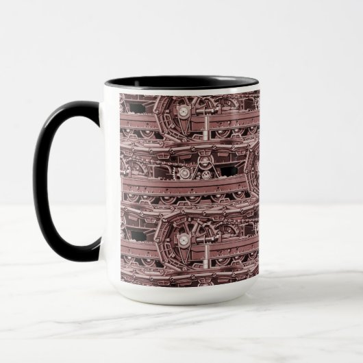 MUG OPÉRATEUR DE MATÉRIEL LOURD OPÉRATEUR DE CRANE TAN (Gauche)
