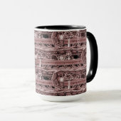 MUG OPÉRATEUR DE MATÉRIEL LOURD OPÉRATEUR DE CRANE TAN (Devant droit)
