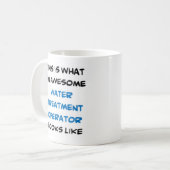 Mug opérateur de traitement d'eau, génial (Devant gauche)