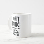 Mug Opérateur d'équipement de chauffage (Devant gauche)