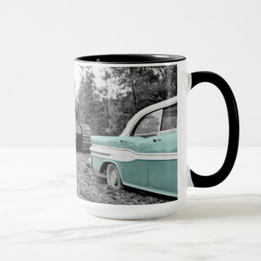 Mug Opérateurs Bulldozers en 1958 Pontiac Car (Droite)