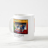 Mug Opération de contrefaçon T-shirts et cadeaux de de (Devant gauche)