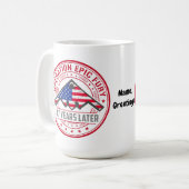 Mug Opération Epic Fury 47 Ans Plus Tard B-2 Stealth  (Devant gauche)