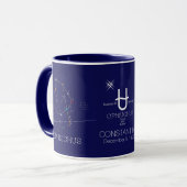 Mug Ophiuchus de constellation zodiaque (Devant gauche)