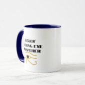Mug Ophtalmologiste OEil Docteur Pun drôle idée cadeau (Devant gauche)