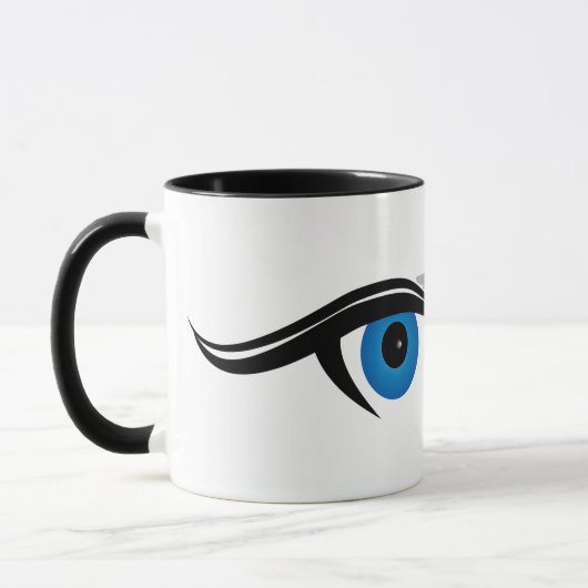 Mug Ophtalmologiste Optométriste Destinée Aux Yeux (Gauche)