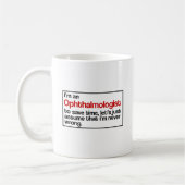 Mug Ophtalmologue (Gauche)