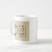 Mug Ophthalmologue vintage (Devant gauche)