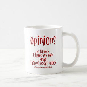 Mug Opinion
