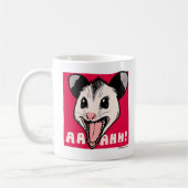 Mug Opossum "AHHH" and "UGH..." (Gauche)
