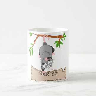 Mug Opossum avec le signe