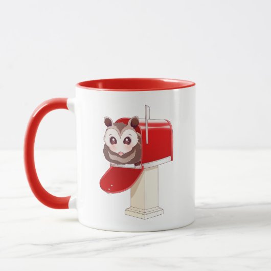 Mug Opossum de boîte aux lettres (Gauche)