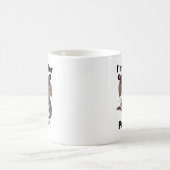 Mug Opossum d'eau Je suis étanche drôle  (Centre)